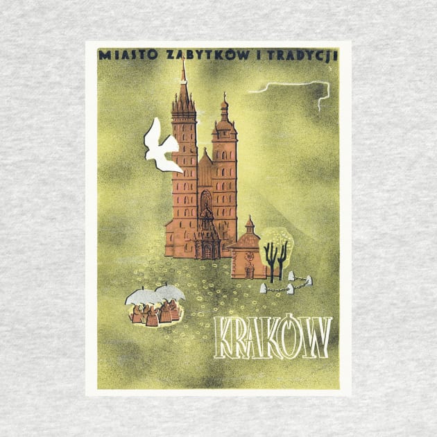 Krakow Poland Vintage Poster 1930s by vintagetreasure